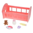 thumbnail image 3 of JC Toys Lil Cutesies 9 All Vinyl Baby Doll Bed Time Gift Set | Posable and Washable | Removable Outfit | Rocking Crib and Bed Time Accessories Ages 2+, 3 of 5