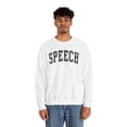 thumbnail image 5 of Speech Language Pathologist SLP Graduation Sweatshirt Gifts Crew Neck Shirt, 5 of 7