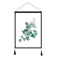 thumbnail image 1 of Planta verde decoración pintura hoja lienzo arte cartel foto fondo tela impresión pared imagen decoración del hogar tipo 18 Methold HA8759-07B, 1 of 6