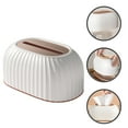 thumbnail image 4 of MasteelfCA Tissue Box Cover Pumping Paper Holder Desktop Tissue Holder Paper Towel Dispenser, 4 of 9