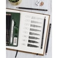 thumbnail image 4 of Set de lápices Faber-Castell Pitt Graphite Matte con suministros, 4 of 5