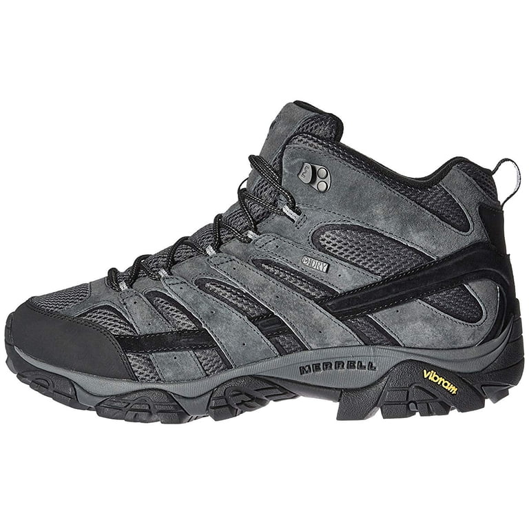 Merrell Moab 2 Mid Waterproof Granite Mens Hiking Boots Sz 10 W gorp corp Amazon.com | Merrell Men main image 3