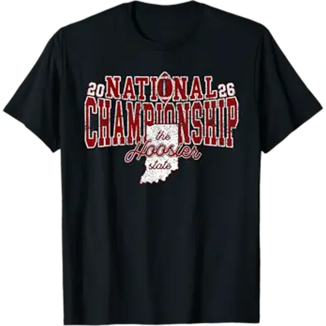 Teereso Vintage Indiana les Champions Sont Ici 2026 T-Shirt