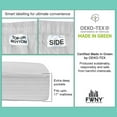 thumbnail image 3 of Manhattan 1000 TC Cotton Rich Sheet Set Light Grey Twin, 3 of 5