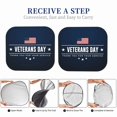 thumbnail image 6 of Cauagu Happy Veterans Day Cauagu {designName} Print Foldable Car Windshield Sun Shade | Front Windshield Shade for Sun | Fits Small Sedans, Mini SUVs, Hatchbacks-Large, 6 of 6