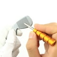 thumbnail image 4 of Golf Club Groove Cleaner Non-Fading Compact Size Reusable Corrosion Resistant Detachable High-Durability Golf Club Groove Cleaner Tool for Golf Lover, 4 of 7