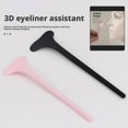thumbnail image 4 of Pochoir Eyeliner Wingtip Silicone Aide à l'Eyeliner et Mascara Outil Réutilisable pour Dessiner Eyeliner B0k4, 4 of 8