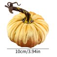 thumbnail image 2 of Artificial Pumpkins, Decorative Fake Foam Pumpkin, 10cm 3 9inch Colorful Artificial Simulation Pumpkins Photo Props Harvest Decoration for Mantel Shelf Kitchen, 2 of 8