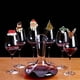 thumbnail image 3 of Tarjeta de copa de vino de Navidad, sombrero de Papá Noel, decoración de cristal, árbol de Navidad, muñeco de nieve, decoración del hogar, accesorios de Navidad, 10 piezas, 3 of 4