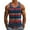 Sky Blue, variant on YOTMKGDO Tank Tops Men, Crew Neck Men's Casual Fashion Striped Color Blocking Trend Loose Fitting Sports and Fitness Sleeveless Shirts for Men Sleeveless (Dark Blue, L)