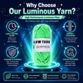 thumbnail image 6 of NOGIS 5 Pcs Glow in The Dark Yarn(Each 50yd),DIY Glow Yarn for Knitting Luminous Yarn for Crocheting Sewing Supplies for Crocheting for DIY Arts, Crafts & Sewing Beginners (Colors B), 6 of 7