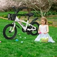 thumbnail image 7 of Akaber 16" Kids Bike for Boys and Girls, Boys Bicycles with Training Wheels for Kids Ages 4-8, White, 7 of 7