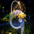 thumbnail image 4 of Guirnalda de luces creativa, guirnalda de luces impermeable, lámpara de jardín para exteriores. Blanco cálido, 4 of 8