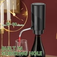 thumbnail image 6 of Electric Wine Aerator USB Rechargeable Wine Decanter Dispenser Automatic Wine Aerator Pourer Portable One Touch Wine Decanter Aerator Wine Accessories for Home Party Wedding Picnic, 6 of 10