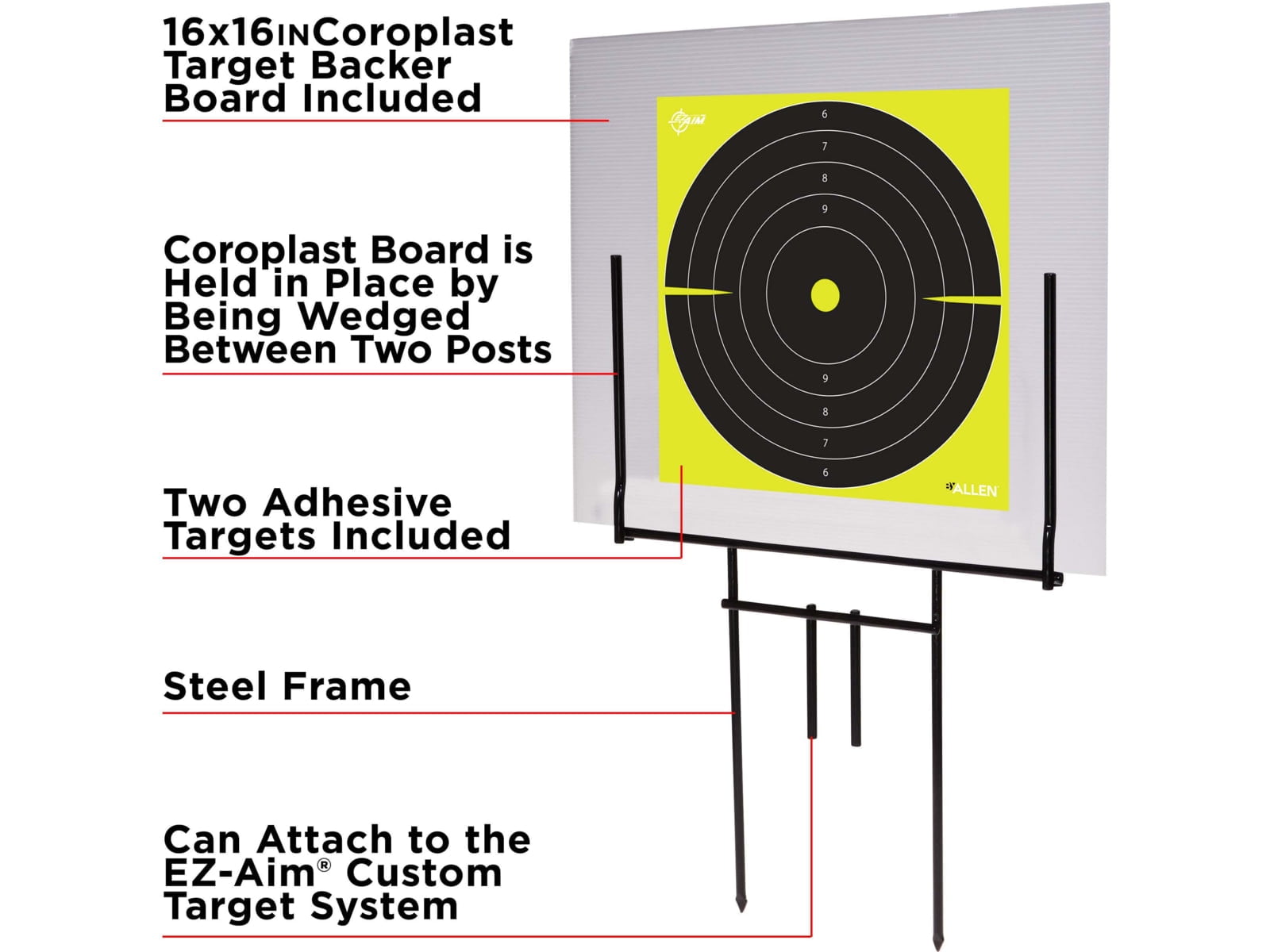 Allen EZ-Range Portable Target Stand