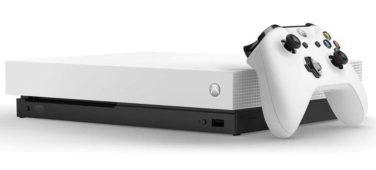 Microsoft Xbox One X White Special Edition Fortnite Frostbite and Eon Bouns Bundle: 3000 V-Bucks, Fortnite Frostbite and Eon Skin, Xbox One X Ultimate