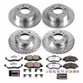 thumbnail image 3 of PowerStop Front and Rear Z36 Truck & Tow Carbon-Fiber Ceramic Brake Pad and Drilled and Slotted Rotor Kit Fits: DODGE Select Models K8449-36, 3 of 9