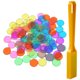 thumbnail image 1 of 1 juego de varita magnética con fichas redondas, juguete para contar y clasificar por colores, juguete educativo para niños., 1 of 8
