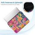 thumbnail image 2 of FORMRS 13-13.3 inch Laptop Sleeve Case Soft Carrying Quilted Computer Bag Cover, Art Map, 2 of 7