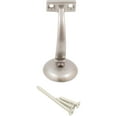 thumbnail image 3 of Heavy-Duty Aluminum Handrail Bracket with 2-1/8" Round Base, Satin Nickel by Stone Harbor Hardware, 3 of 3