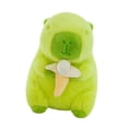 thumbnail image 1 of Peluche de capibara para abrazar, regalo ideal para San Valentín o para niñas. 35cm, 1 of 9