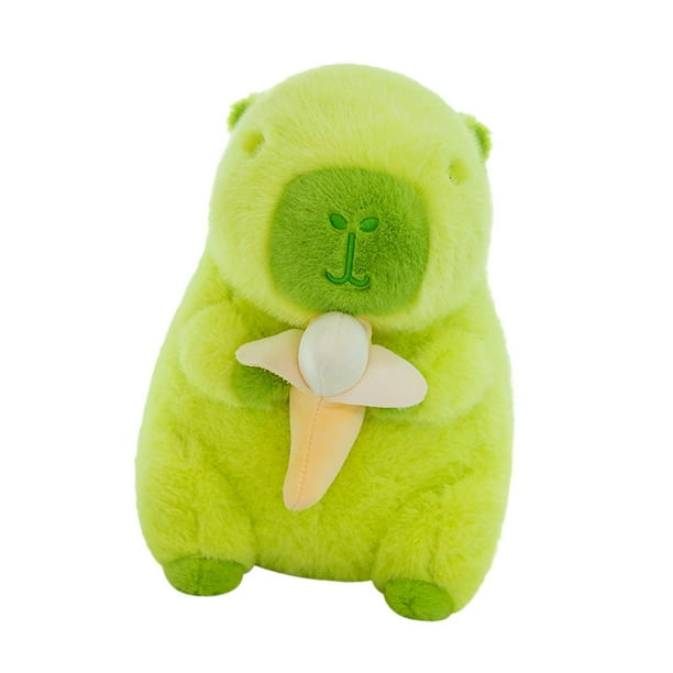 Peluche de capibara suave, juguete de peluche suave, decoración del hogar para niñas, regalos de cumpleaños 35cm