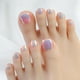 thumbnail image 3 of Uñas postizas, 24 unidades, pegatinas para uñas de los pies, uñas para mujeres y niñas, tips para uñas, 3 of 3