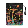 thumbnail image 2 of HELLHERO Book Organizer Bag for Mother, Book Organzier Holder, Washable, Book Organzoer Holder for Hardcover Notebook Bible Journal Cosmic Mushrooms, 2 of 8