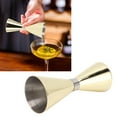 thumbnail image 4 of Metal Cocktail Jigger, Flexible Conversion Double Ended Bar Measuring Cup Comfortable Touch 304 Stainless Steel With Scale For Bartender For Party Original Color, Gold,Black,Rose, 4 of 8