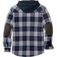 thumbnail image 4 of Legendary Whitetails Men's Camp Night Berber Lined Hooded Flannel Shirt Jacket, 4 of 4