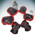 thumbnail image 4 of Protection Gear Set, Roller Skate Knee Pads Sturdy  For Skating For Extreme Skating Enthusiasts Red, 4 of 8