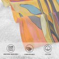 thumbnail image 5 of Yayeee 2 Pack Hand Towels for Bathroom 100% Cotton 16" x 28" Soft Absorbent Kitchen Towel, Purple Abstract Floral, 5 of 7