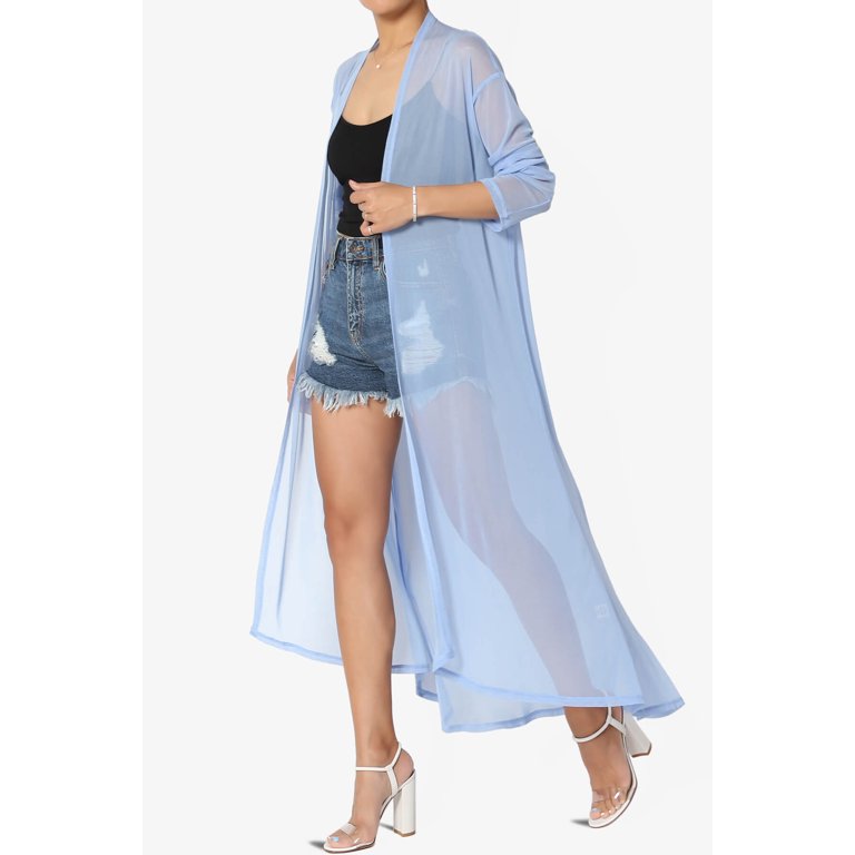 Sheer maxi cardigan Clearance