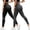 Dark Gray, variant on Yoga Pants Set High Waisted Leggings for Women Comfortable Stretchy Athletic Wear Size S