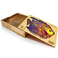thumbnail image 3 of KAAYEE Shining Fish Wooden Jigsaw Puzzles for Adult,106pcs Unique Shape Puzzles for Best Gift, 3 of 7