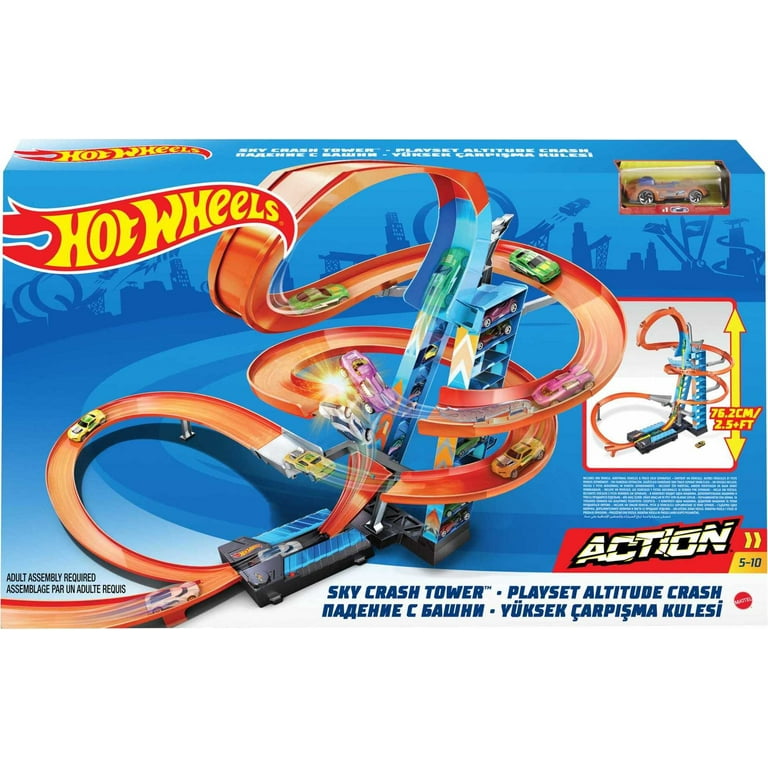 Hot Wheels Action Spiral Speed Crash Set