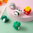 thumbnail image 4 of Sacapuntas de gato de dibujos animados Kawaii, cortador de lápices Manual de silicona para la escuela, juguetes de regalo para niños, papelería coreana, suministros de oficina, 4 of 5