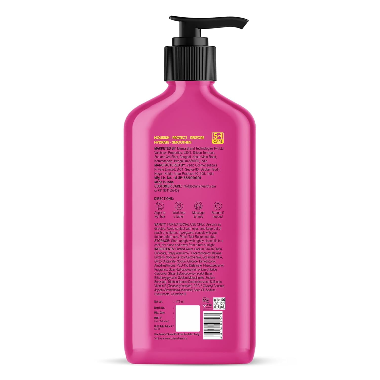 Botanic Hearth, Shea Butter and Niacinamide Body Wash, 16 fl oz