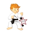 thumbnail image 4 of Personalized Martial Arts Ornament - Karate Ornaments for Christmas Tree, Taekwondo Ornament, Jiu Jitsu Ornament, Judo Gifts, Sensei Gifts, Karate Gifts - Karate Boy - Free Customization, 4 of 10