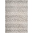 thumbnail image 3 of Adirondack Collection Area Rug - 5'1" x 7'6", Light Grey & Grey, Modern Diamond Distressed Design, Non-Shedding & Easy Care, Ideal for High Traffic Areas in Living Room, Bedroom (ADR131C), 3 of 5