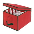 thumbnail image 5 of Whitmor Christmas Light Box - Holds 800 Lights - Red with Green Trim for Adults, 5 of 5