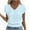 Blue, variant on Cute Summer Tops for Women Ruffle Smocked Hem Cap Short Sleeve V Neck Eyelet Blouse Cropped Tees Loose Fit (XL, Blue)