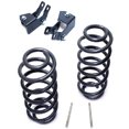 thumbnail image 1 of MaxTrac Coil Spring 201020 2 Inch Drop; Powder Coated; Grey; Set Of 2; With Shock Brackets, 1 of 4