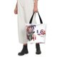 thumbnail image 5 of Fotbe Patriotic Skull Art Bolsa de Playa con Estampado, Bolsa de Hombro, Bolsa de Mano Espaciosa, Bolsa de Viaje Ligera, Bolsa de Compras Versátil, 5 of 6