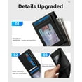 thumbnail image 4 of Comvin Slim Wallets for Men, Leather Money Clip Mens Wallet with RFID Blocking Front Pocket Bifold Wallet Compatible with Apple AirTag, Fathers Day Gifts for Dad Men Husband, 4 of 7