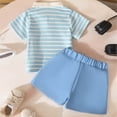 thumbnail image 4 of Soepste Toddler Clothes For Boys Boys Clothes 4T Toddler Baby Boys Clothes Set Short Sleeve T-Shirt And Shorts Summer 2 Pcs Outfit, 4 of 7