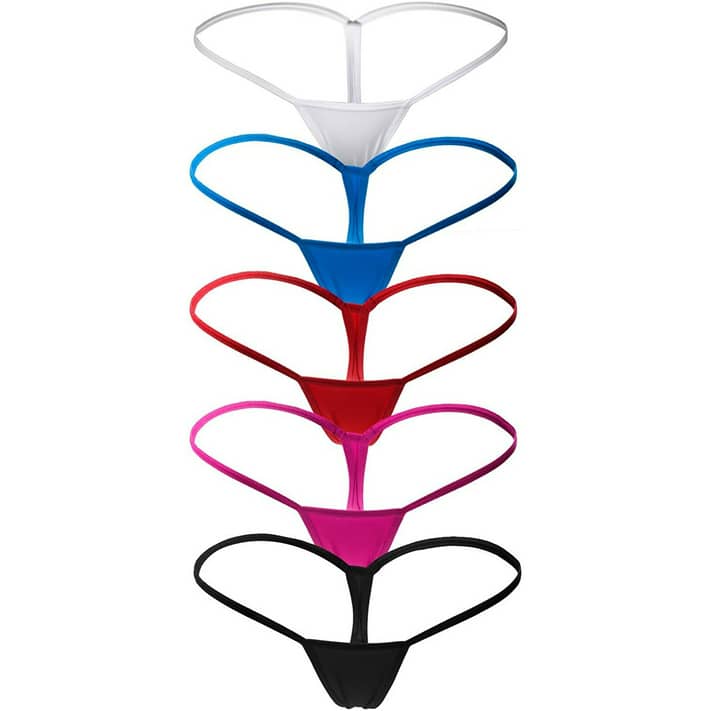 ETAOLINE G-String Thongs for Women Low Rise T-back Tangas Sexy Hipster ...