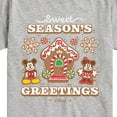 thumbnail image 3 of Disney - Mickey and Minnie Sweet Seasons Greetings Christmas - Toddler & Youth Short Sleeve Graphic T-Shirt, 3 of 5