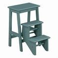 thumbnail image 2 of Boraam Wood Niko Folding 24.5" Step Stool - Aspen Valley Blue Finish, 2 of 9