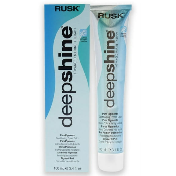 Rusk Deepshine Pure Pigments Conditioning Cream Color - 5.003NW Light Brown Hair Color 3.4 oz